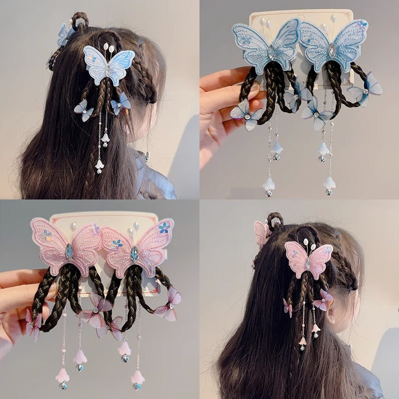 Stylish Butterfly Wig Braid Clip 🦋