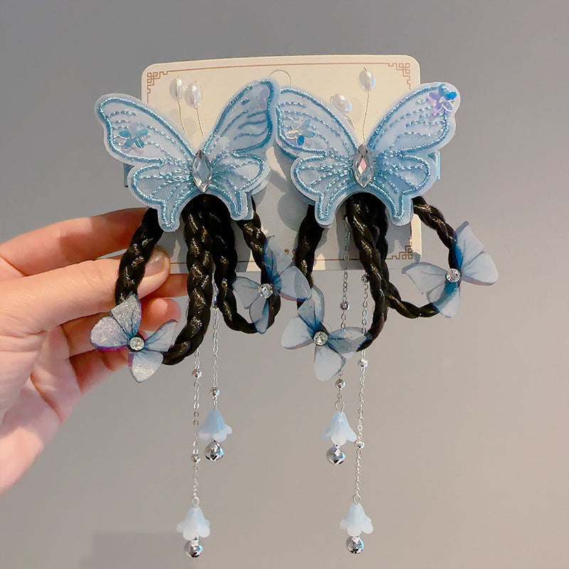 Stylish Butterfly Wig Braid Clip 🦋