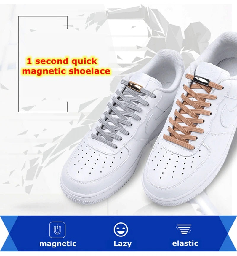 1 Set Magnetic Shoelaces ( WITH SCREW DRIVER )